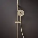 Лейка для душа Hansgrohe Raindance Select S PowderRain (цвет - шлифованная бронза), 3 вида струи 26014140