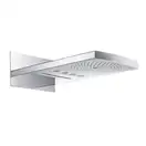 Верхний душ с подсветкой Hansgrohe Raindance 548х280 мм (белый/хром) 28410400