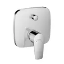 Смеситель для ванны, со встроенной защитной комбинацией Hansgrohe Talis E (цвет - хром) 71474000