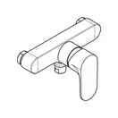 Смеситель для душа наружного монтажа Hansgrohe Rebris S (цвет - хром) 72642000