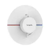 Термостат на 1 потребитель Hansgrohe ShowerSelect Comfort S (цвет - белый матовый) 15559700