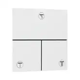 HANSGROHE ShowerSelect Comfort E Вентиль на 3 споживача, білий матовий (15573700)
