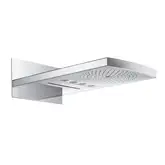 Верхний душ с подсветкой Hansgrohe Raindance 548х280 мм (белый/хром) 28410400