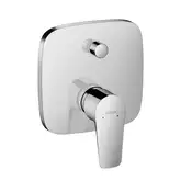 Смеситель для ванны, со встроенной защитной комбинацией Hansgrohe Talis E (цвет - хром) 71474000