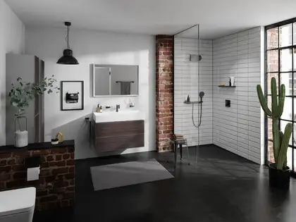 Внешняя часть трапа для душа, укорачиваемого 120 см Hansgrohe RainDrain Flex (чёрный матовый) 56054670 Внешняя часть трапа для душа, укорачиваемого 120 см Hansgrohe RainDrain Flex (чёрный матовый) 56054670