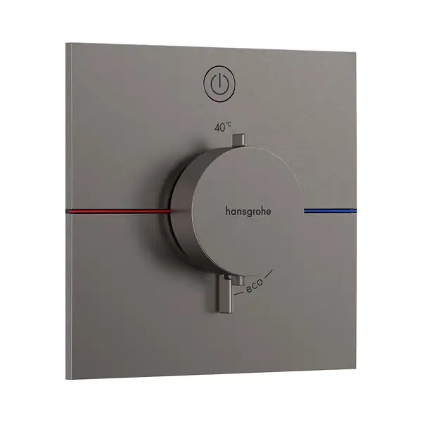 HANSGROHE ShowerSelect Comfort E Термостат, матовий чорний хром (15571340) HANSGROHE ShowerSelect Comfort E Термостат, матовий чорний хром (15571340)
