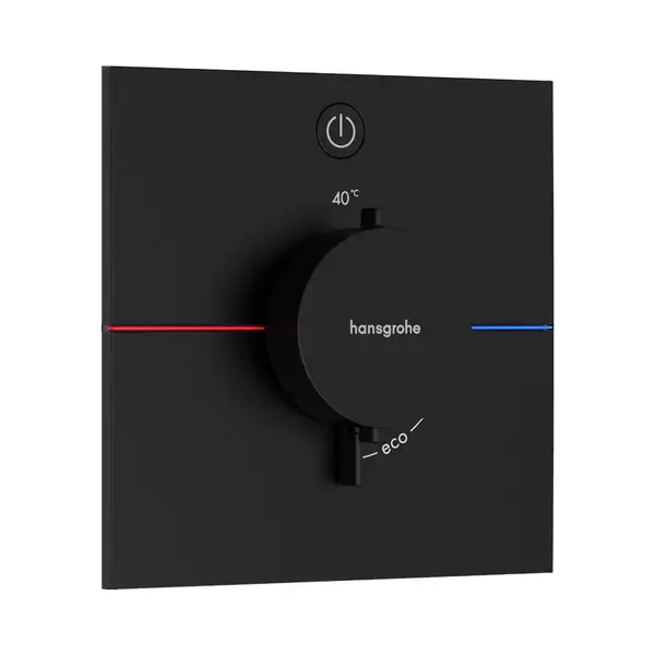 Термостат на 1 потребитель Hansgrohe ShowerSelect Comfort E (цвет - чёрный матовый) 15571670 Термостат на 1 потребитель Hansgrohe ShowerSelect Comfort E (цвет - чёрный матовый) 15571670