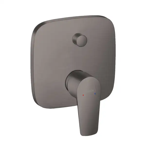 Смеситель для ванны, со встроенной защитной комбинацией Hansgrohe Talis E (цвет - шлифованный чёрный хром) 71474340 Смеситель для ванны, со встроенной защитной комбинацией Hansgrohe Talis E (цвет - шлифованный чёрный хром) 71474340