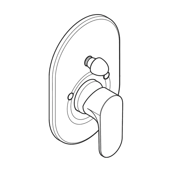 Смеситель для ванны Hansgrohe Rebris S (цвет - чёрный матовый), в комплекте со встраиваемой частью 72448670 Смеситель для ванны Hansgrohe Rebris S (цвет - чёрный матовый), в комплекте со встраиваемой частью 72448670