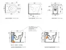 Унітаз для підлоги Flaminia APP 52x36 h43 cм з системою Goclean, Latte Milky white matt (AP117G) (AP117GLAT)