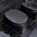 Унітаз підлоговий Flaminia Madre із системою Goclean, чорний глянсовий (MA117G) (MA117GNER)