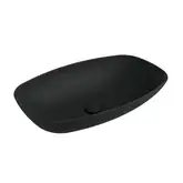 Умивальник підвісний Flaminia Nudaslim 60 без переливу, сarbone matt (ND60L) (ND60LCAR)
