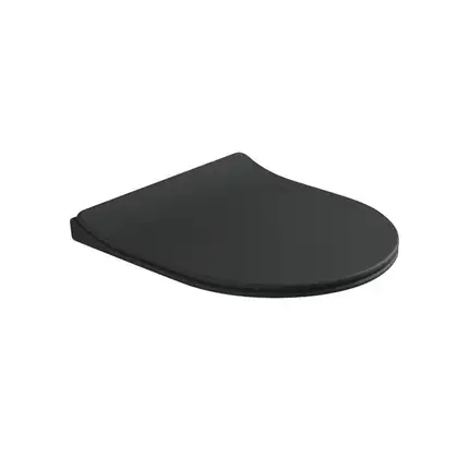 Кришка для унітазу Flaminia APP 42x37 h2.5 cм, slim short soft-closing, Carbone (APCW07) (APCW07CAR)