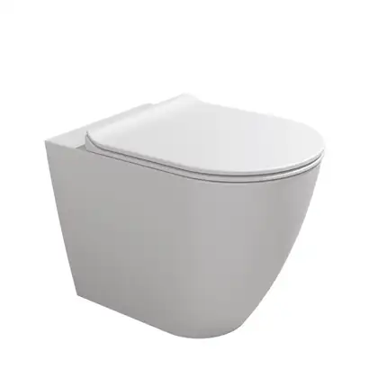 Унітаз підлоговий Flaminia Link із системою Goclean, latte milky white matt (LK117G) (LK117GLAT) Унітаз підлоговий Flaminia Link із системою Goclean, latte milky white matt (LK117G) (LK117GLAT)