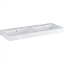Умивальник підвісний Geberit iCon, подвійний, 120x48.5, білий (124120000)