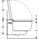Подвесной унитаз-биде Geberit AquaClean Mera Classic (белый «Alpine») (146.204.11.1)