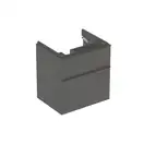 Тумба под раковину Geberit Smyle Square 58,4 см, лава матовая (500.352.JK.1)
