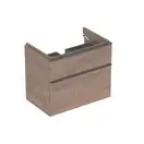 Тумба под раковину Geberit Smyle Square 73,4 см, орех тёмный (500.353.JR.1)