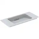 Умивальник накладний Geberit One 90 см, білий KeraTect / глянсовий хром (500.395.01.1)