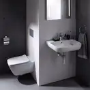 Geberit Smyle Square Унітаз підвісний Rimfree, білий (500.683.00.2)