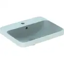Geberit VariForm Умивальник вбудований, прямокутний, білий (500.741.01.2)