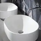Geberit VariForm Умивальник накладний, овальний, білий (500.771.01.2)