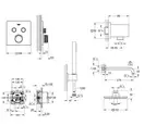 GROHE Набор скрытого монтажа для душа Smartcontrol Cube (23409SC0)