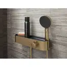 Лійка для душу Hansgrohe Pulsify Select (колір - шліфована бронза), 3 види струменя Relaxation 24110140