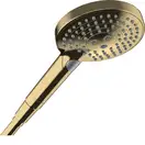 Лійка для душу Hansgrohe Raindance Select S PowderRain (колір - поліроване золото), 3 види струменя 26014990