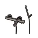 Смеситель для ванны Paffoni Light, с ручным душем (LIG023NKNSP)