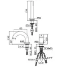 Paffoni Light Змішувач на борт ванни, хром (LIG040LCR)