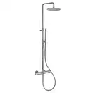 Paffoni Light Душова система, Steel Looking (ZCOL646KLIQST)