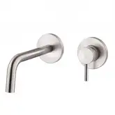 Paffoni Light Смеситель для умывальника, Steel (LIG105ST70)