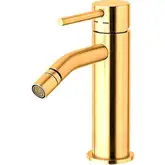 Змішувач для біде Paffoni Light з донним клапаном, HoneyGold (LIG135HG)