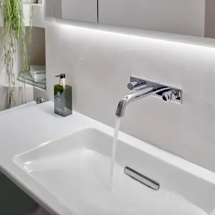 Geberit ONE Смеситель для умывальника, хром (116.460.21.1) Geberit ONE Смеситель для умывальника, хром (116.460.21.1)