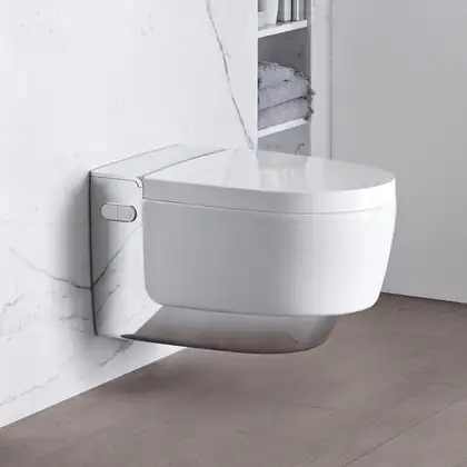 Унитаз подвесной Geberit AquaClean Mera Comfort хром (146.214.21.1)