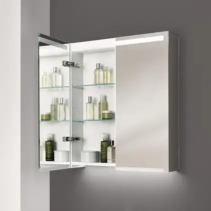 Зеркальный шкафчик 75 см, с подсветкой Geberit Option (500.205.00.1)