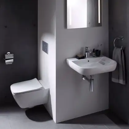 Geberit Smyle Square Унітаз підвісний Rimfree, білий (500.683.00.2) Geberit Smyle Square Унітаз підвісний Rimfree, білий (500.683.00.2)