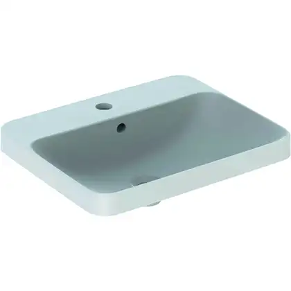 Geberit VariForm Умивальник вбудований, прямокутний, білий (500.741.01.2)