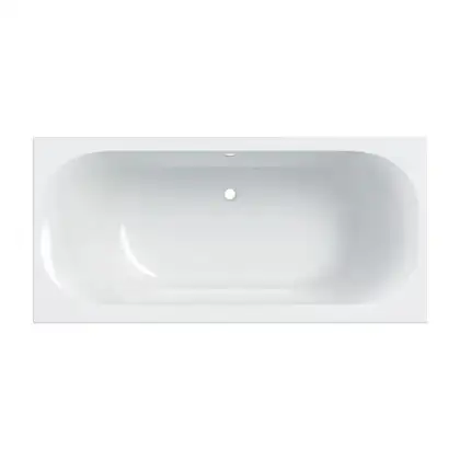 Ванна акриловая 190 х 90 х h46,5 см Geberit Soana, slim rim, Duo в комплекте с ножками 554.005.01.1