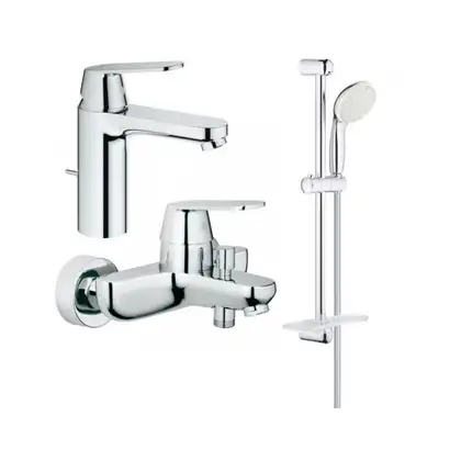 Grohe Eurosmart Cosmopolitan Набор смесителей, хром (126112M) Grohe Eurosmart Cosmopolitan Набор смесителей, хром (126112M)