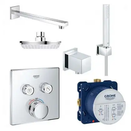 GROHE Набор скрытого монтажа для душа Smartcontrol Cube (23409SC0) GROHE Набор скрытого монтажа для душа Smartcontrol Cube (23409SC0)