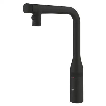Змішувач для кухні Grohe Essence Smartcontrol з висувною лійкою, чорний матовий (31892KF0) Змішувач для кухні Grohe Essence Smartcontrol з висувною лійкою, чорний матовий (31892KF0)