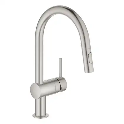 Grohe Minta Змішувач для кухні, SuperSteel (32321DC2) Grohe Minta Змішувач для кухні, SuperSteel (32321DC2)