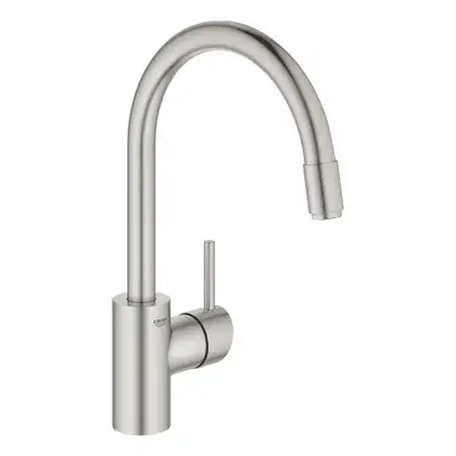 Змішувач для кухні з висувним виливом Grohe Concetto new (32663DC3) Змішувач для кухні з висувним виливом Grohe Concetto new (32663DC3)
