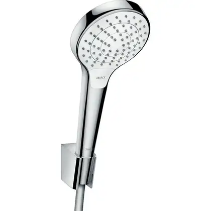 Hansgrohe Croma Select S Душовий гарнітур, хром/білий (26411400) Hansgrohe Croma Select S Душовий гарнітур, хром/білий (26411400)