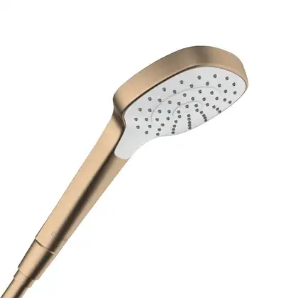 Лійка для душу Hansgrohe Croma E 1jet EcoSmart 9 л/хв (колір - шліфована бронза/білий) 26815140 Лійка для душу Hansgrohe Croma E 1jet EcoSmart 9 л/хв (колір - шліфована бронза/білий) 26815140