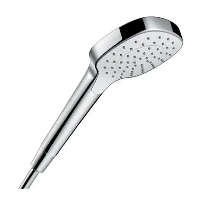 Лійка для душу Hansgrohe Croma E 1jet EcoSmart 9 л/хв (колір - хром/білий) 26815400 Лійка для душу Hansgrohe Croma E 1jet EcoSmart 9 л/хв (колір - хром/білий) 26815400