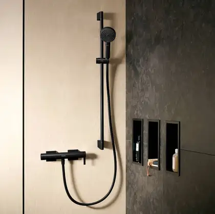 Hansgrohe Tecturis E Смеситель для душа, черный матовый (73620670) Hansgrohe Tecturis E Смеситель для душа, черный матовый (73620670)