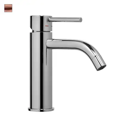 Змішувач для умивальника Paffoni Light без донного клапана, Brushed Copper (LIG071RMSP) Змішувач для умивальника Paffoni Light без донного клапана, Brushed Copper (LIG071RMSP)